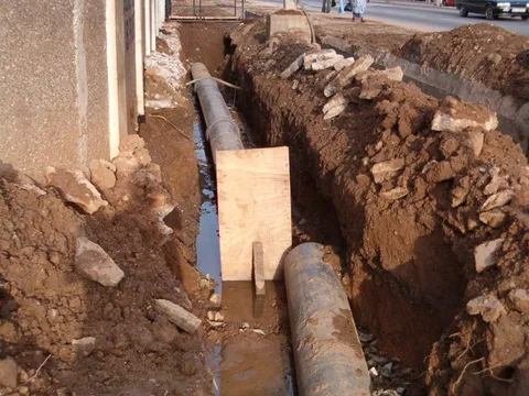 Pipe Laying in Koforidua