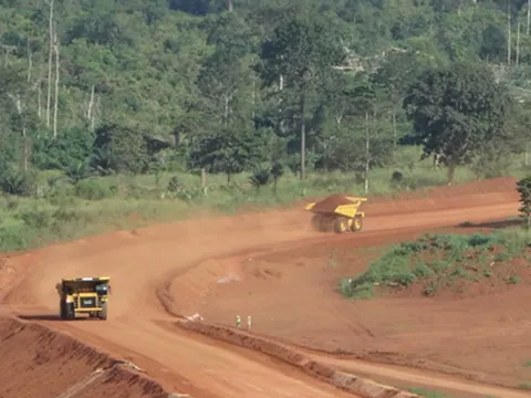 Construction of Mine Haul Road