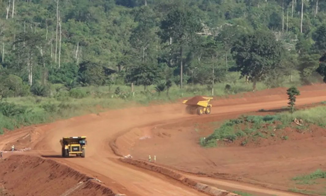 Construction of Mine Haul Road
